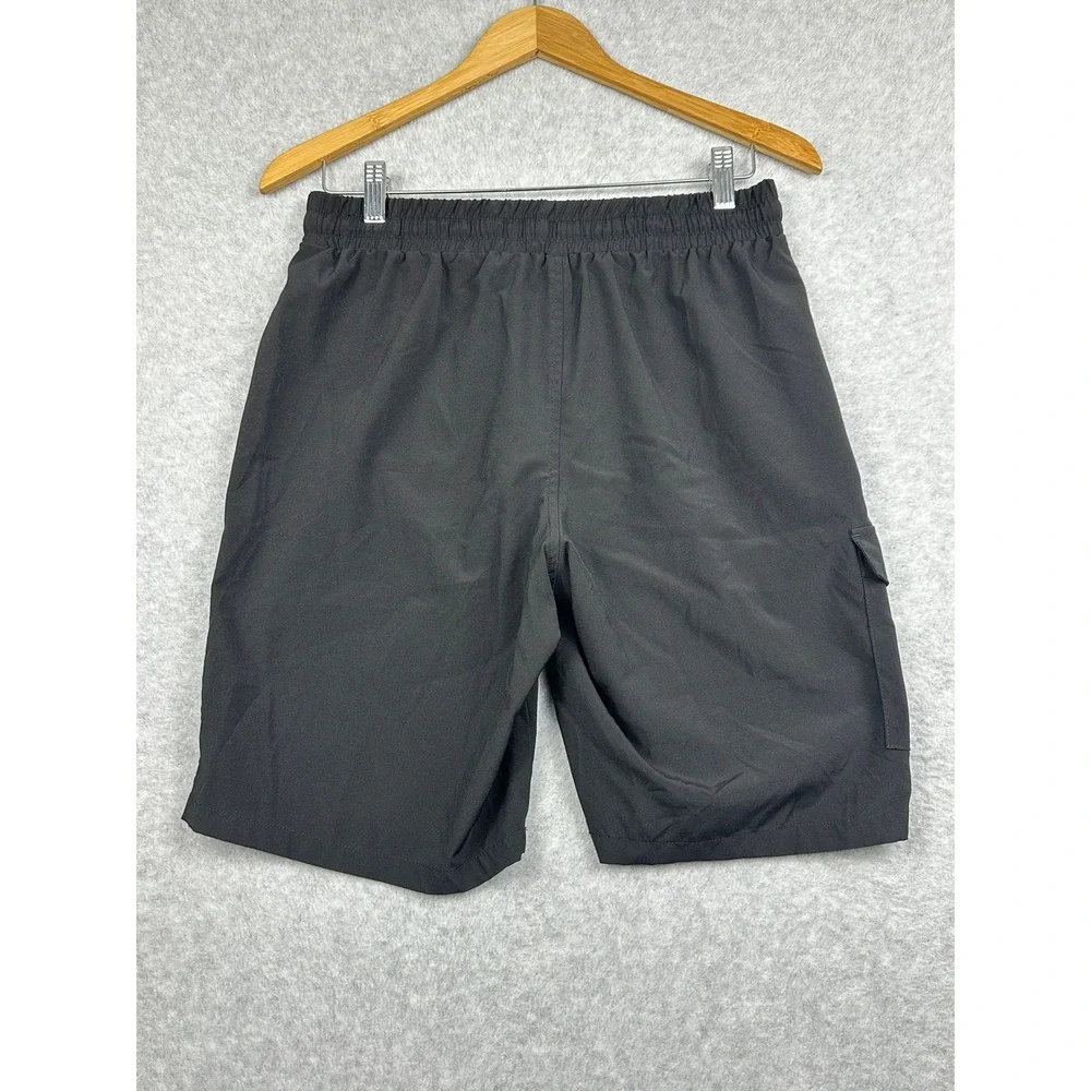 RBX Active‎ Cargo Shorts Mens Medium Black Polyester Athletic Utility